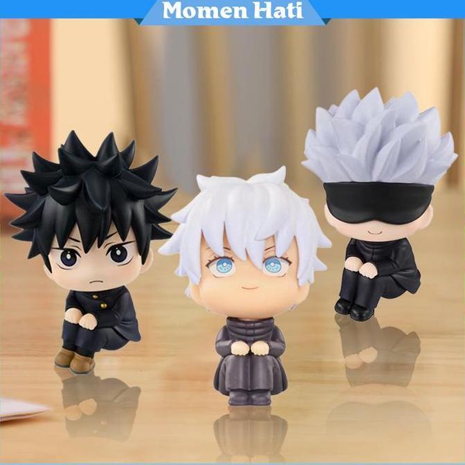 VEXANAF Manga Figure Gojo Satoru Megumi Fushiguro / Hiasan Dashboard Mobil Anime