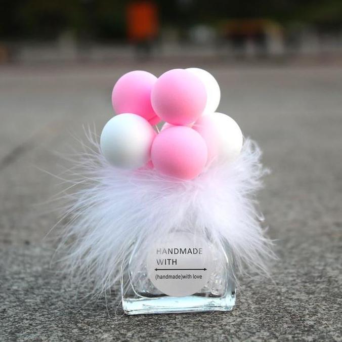 VEXANAF Tempat Parfume Balon Mobil Botol Parfum Mobil Pajangan Dashboard Mobil Dekorasi Dashboard Mo