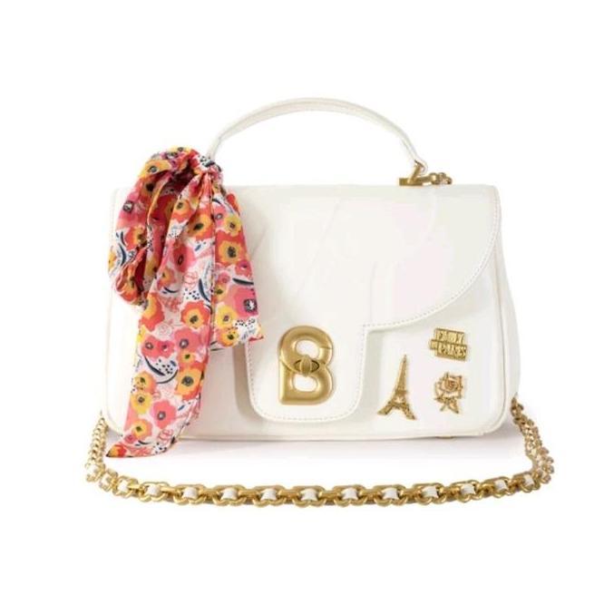 EMILY ALMA FLAP BAG BUTTONSCARVES