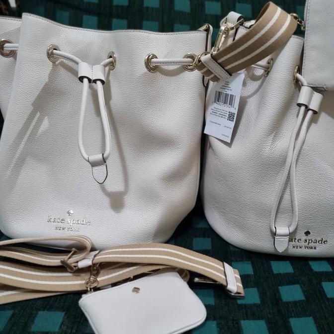KS Rosie bucket bag leather pebbled