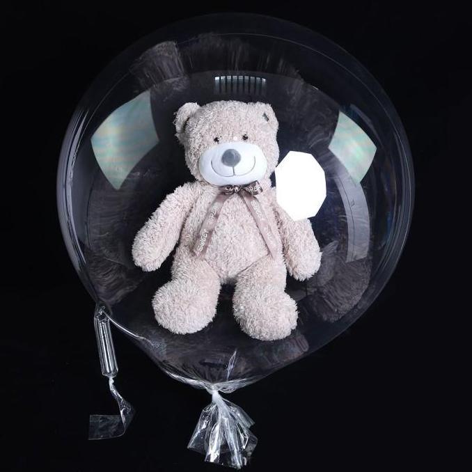 New- Balon PVC Snack / Bunga Lebar 19,5cm BOBO balloon Boneka wide neck