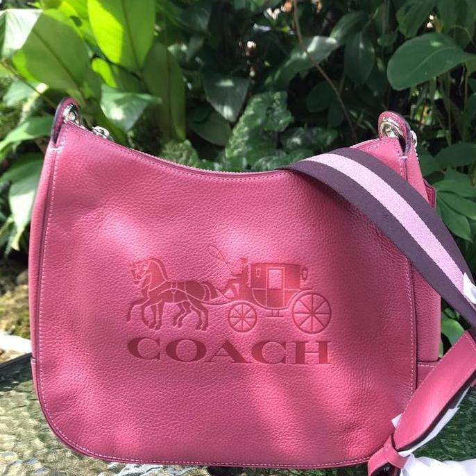 Coach Jes Hobo Pink Rouge