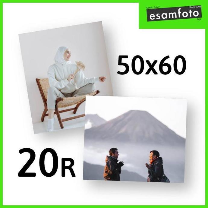 Cetak Foto 20R 50x60 FujiFilm Kodak