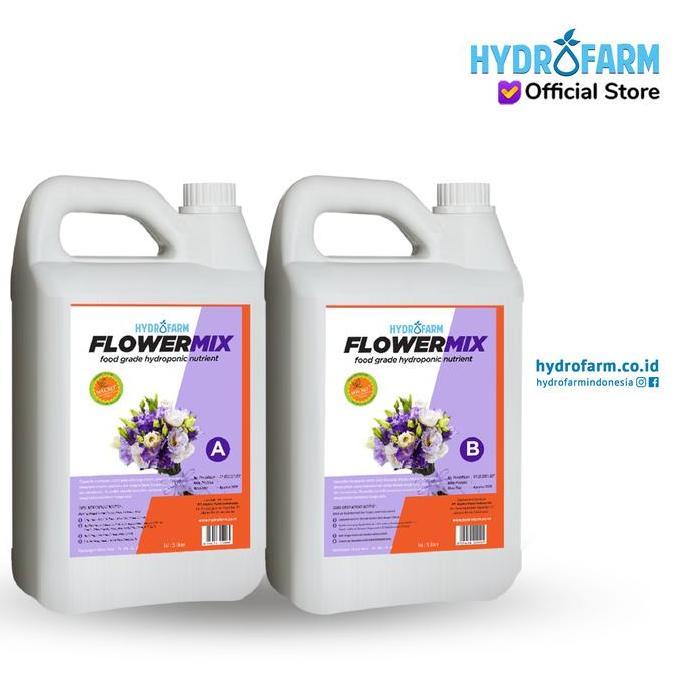 Nutrisi Hidroponik AB Mix Bunga ( Flowermix 5 Liter )