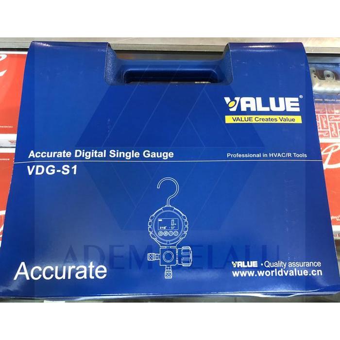 Manifold Digital Single Gauge Value Vdg-S1 Original Dan Terpercaya