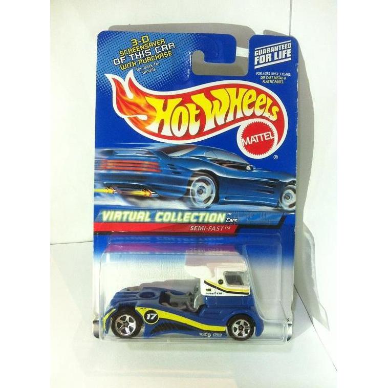 Hot Wheels. 2000 Virtual Collection - Semi-Fast. Malaysia MATTEL