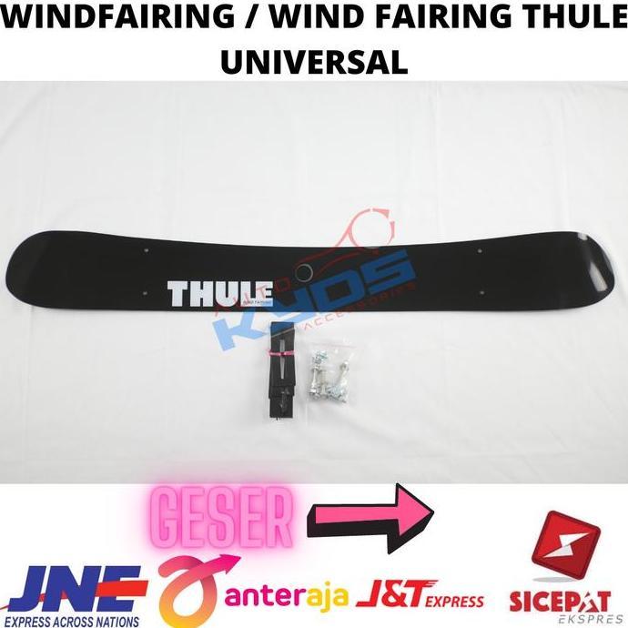 Promo Wind Fairing Mobil Thule WindFairing Mobil Thule Universal Diskon