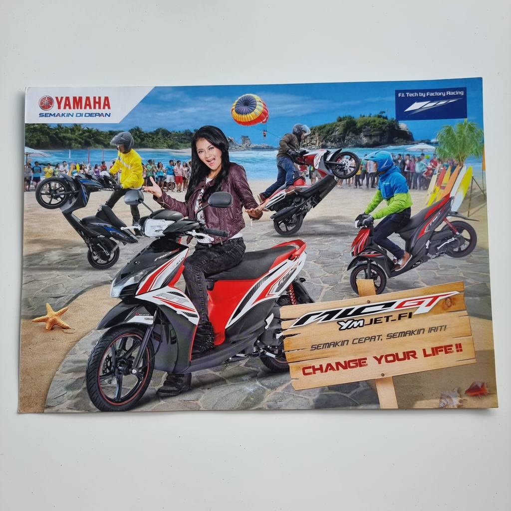 Poster Brosur Yamaha Mio GT FI