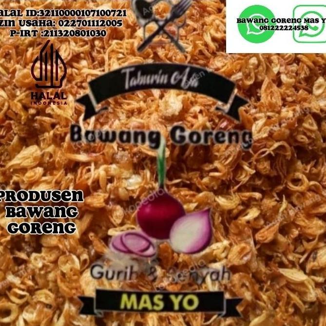 bawang goreng super asli 1kg