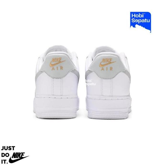 Nike Air Force 1 Low White Grey Gold Brand New In Box