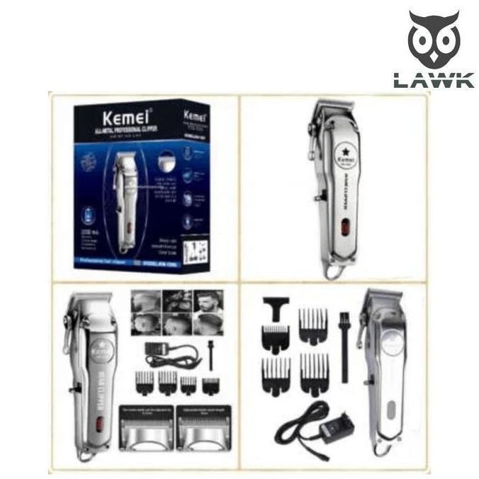 Kemei Km 1996 Full Metal Hair Clipper / Mesin Cukur Rambut Kemei Km-1996