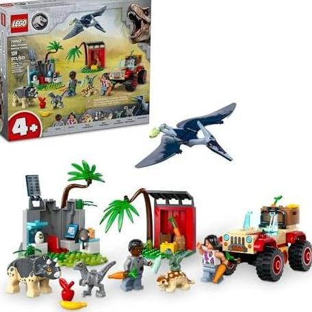 LEGO Jurassic World Baby Dino Rescue Center Set