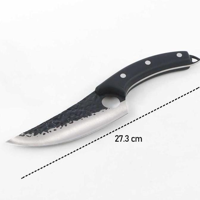 Kithch- Pisau Daging Super Tajam Carbon Pisau Dapur Baja Pisau Boning Fillet