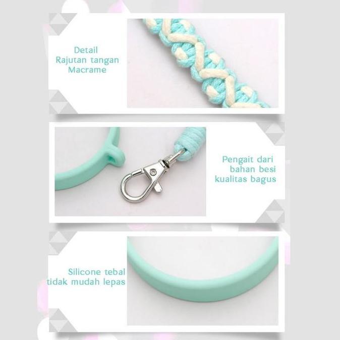 Bestsell- Water Bottle Silicone Strap/Drinking Bottle/Glass Cup Strap/Water Bottle Strap/Glass Cup S