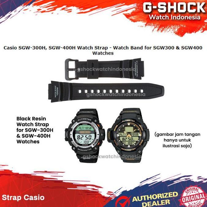 Promo Tali Strap Casio Sgw-300H Sgw300H Sgw-400H Sgw400H Original