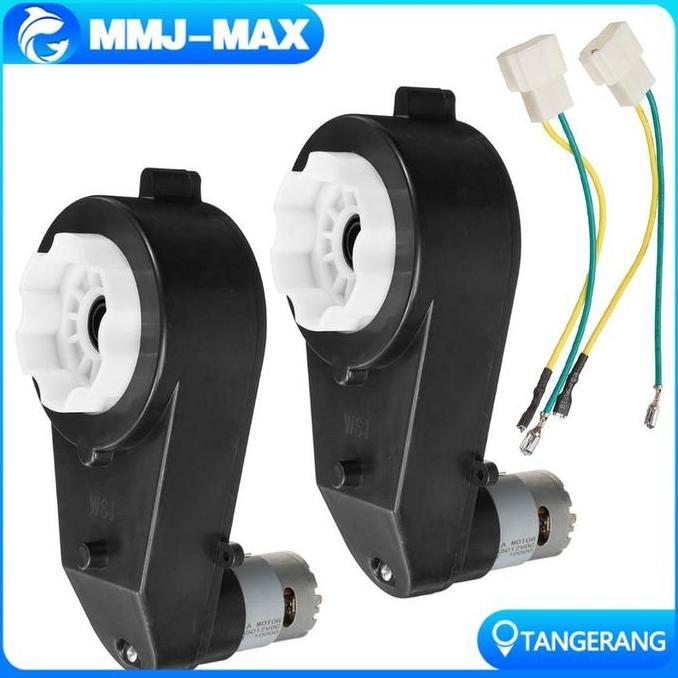 WODRUFT RPM 15000 Gearbox Mobil Aki 12V Tipe Besar Dinamo Mainan Anak Kuat Untuk Mobil Motor Listrik