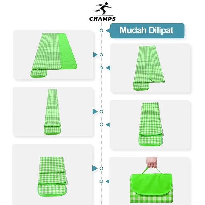 Tikar Lipat | Tikar Piknik | Alas Piknik | Tikar Pantai Piknik Outdoor