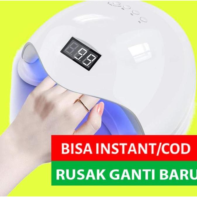 Lancar11- Pengering Kutek Kuku UV LED Nail Dryer 54W - SUN-X