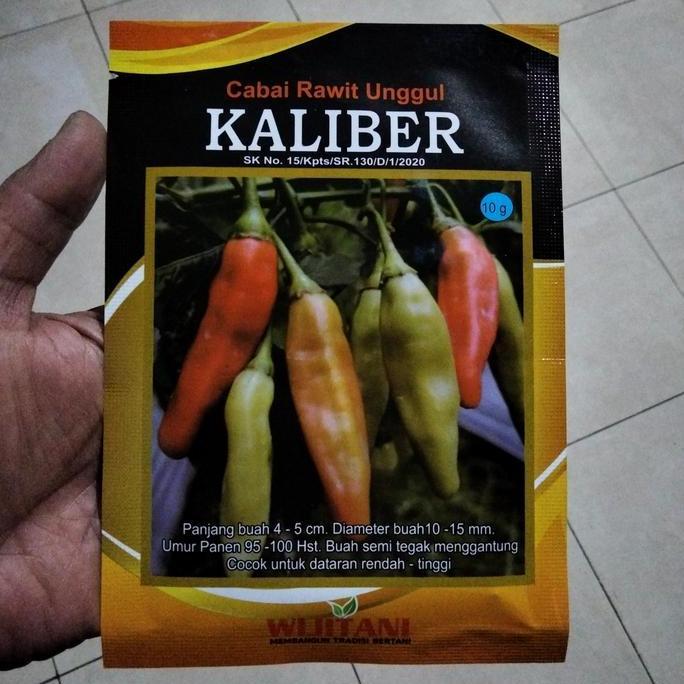 Best- Benih Cabe Rawit KALIBER 10 Gram - Bibit Cabe KALIBER - CRM KALIBER