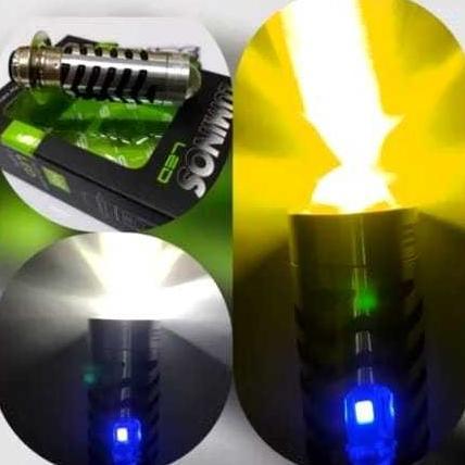 Hot Sale Best Deals Lampu Led Depan Laser Luminos Ls2 Cahaya Putih Kuning H6 Matic Bebek Vario Lama 