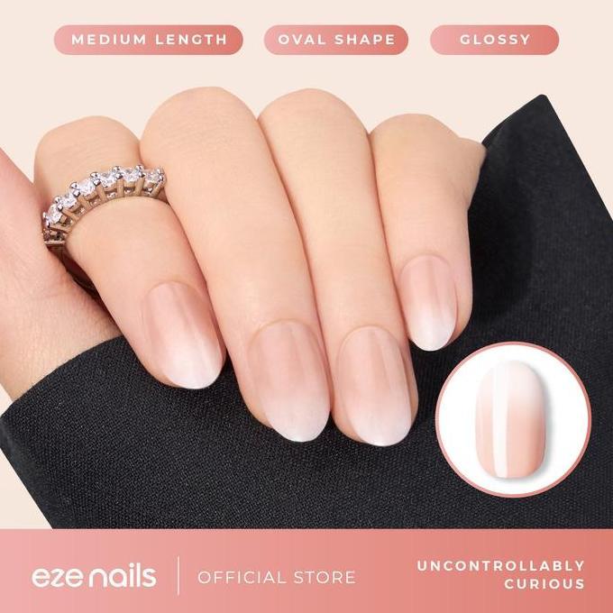 Lancar11- Eze Nails - Uncontrollably Curious Spot On Manicure (Kuku Palsu Tempel)