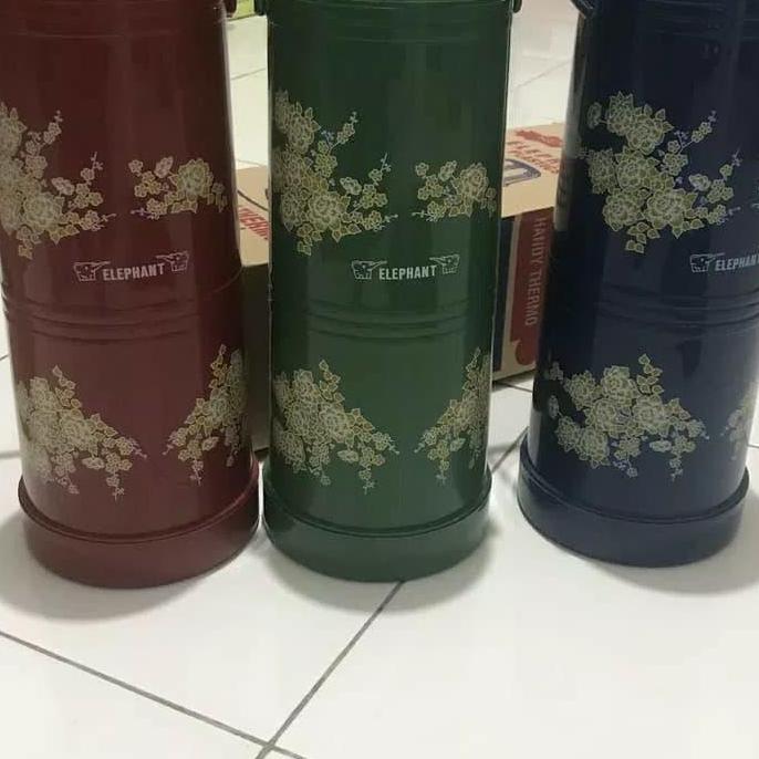 Bestsell- (Khusus Gojek) Termos Air Panas Plastik 2 Liter Elephant Maspion Gajah