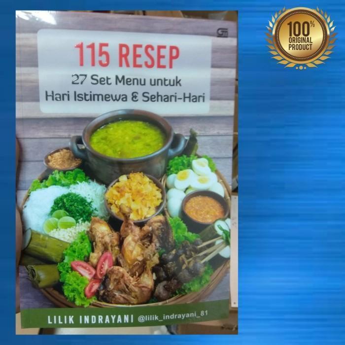 Buku 115 Resep 27 Set Menu Lengkap Hits Di Instagram - Original