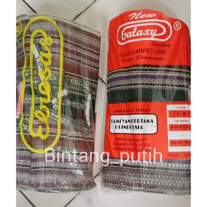 TIKAR GULUNG LIPAT / TIKAR PIKNIK / TIKAR LIPAT TENUN /TIKAR SERBAGUNA