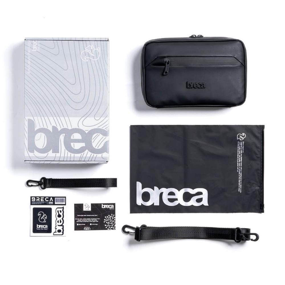 Cuci Gudang` Breca - Handbag Alter Tas Tangan Pria  Tas Selempang Waterproof Cowok