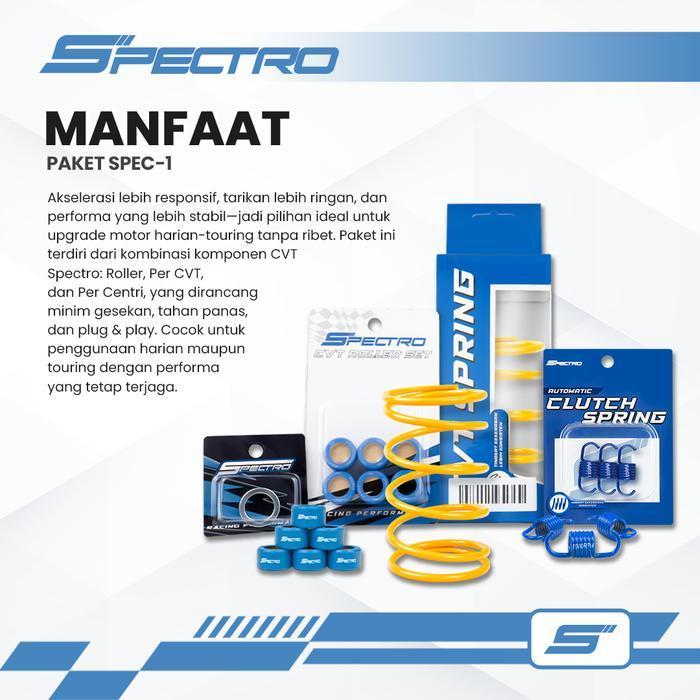 Spectro Paket Cvt Spec 1 Nmax 155 Aerox 155 Lexi 125 Lexi 155 Kirian Per Cvt Sentri Roller Original 