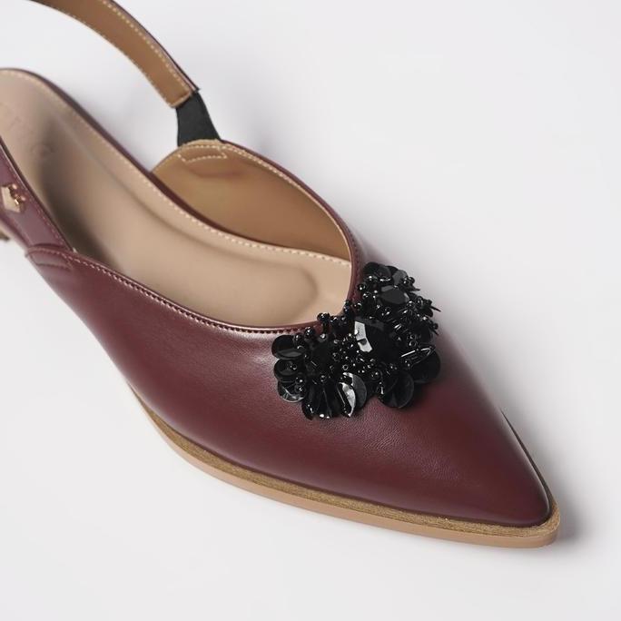 PVRA Sandal Wanita Kourtney Maroon