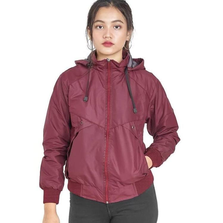 JAKET MOTOR WANITA HARIAN ANTI AIR JAKET OLAHRAGA CEWEK KEREN KEKINIAN