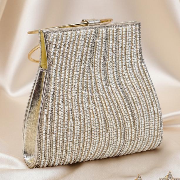 PAKET HEMAT` BEST SELLER WAIWAI TAS PESTA WANITA GELANG ELEGAN 2062-3 CLUTCH