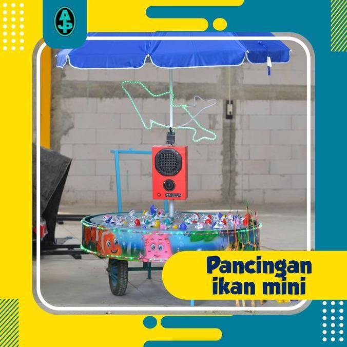 Mainan Pancingan Ikan Magnet. Pancingan elektrik. Pancingan kering Promo Premium