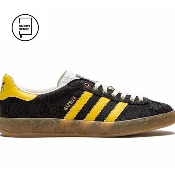 Adidas X Gucci Gazelle Black GG Monogram