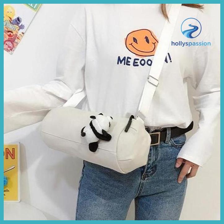 (ORI) SLING CANVAS BAG TAS KANVAS SELEMPANG PILLOW MOTIF CUTE 621-26 KECANTIKAN PESTA DEKORASI KOSTU