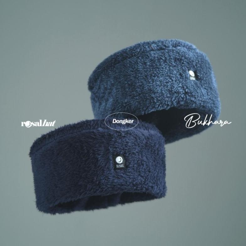 Peci Bukhara Bulu Rusia | Peci Bukhara Rosal | Peci Sholat Harian Muslim Murah | Peci Sholat Bulu