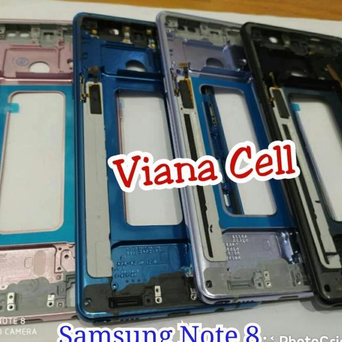 FRAME LCD SAMSUNG NOTE 8 N950 N950F BAZEL BEZEL TULANG TENGAH TATAKAN