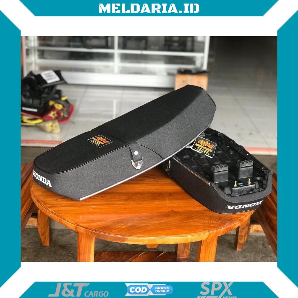 Jok motor honda astrea grand kulit amplas jok astrea standar anti gembos busa biru jok astrea grand 