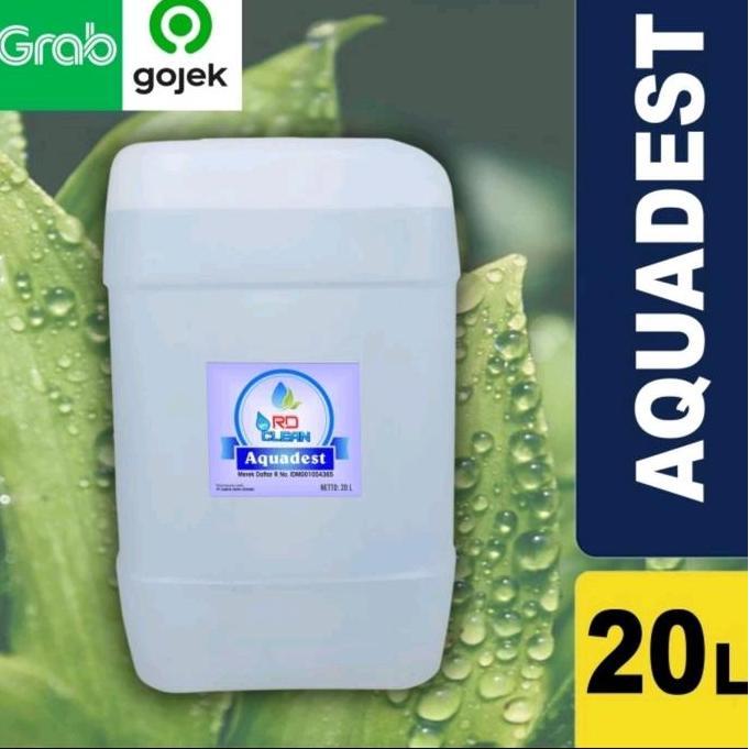Lengkap- Aquades / Air Suling / Air Destilasi Alami