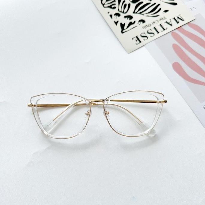 Bisainstan- Beli 1 Pcs Minus Gratis 1 KacamataKacamata Minus Photocromic Antiradiasi Pria Wanita 959