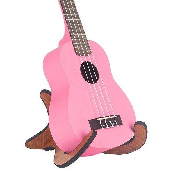 Halmusic- Ukulele Soprano Mandalika Pink Uk-21 Pk Gitar Ukulele