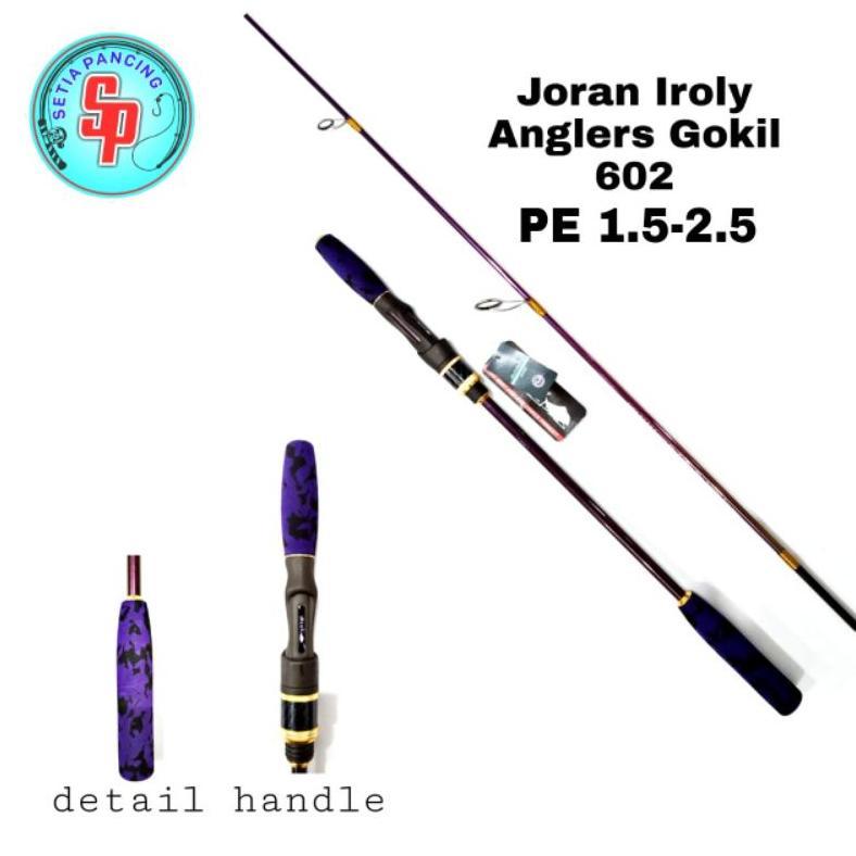 READYGan- Joran Iroly Anglers Gokil Light Jigging 602/180 PE 1.5-2.5+FREE PACKING KONES