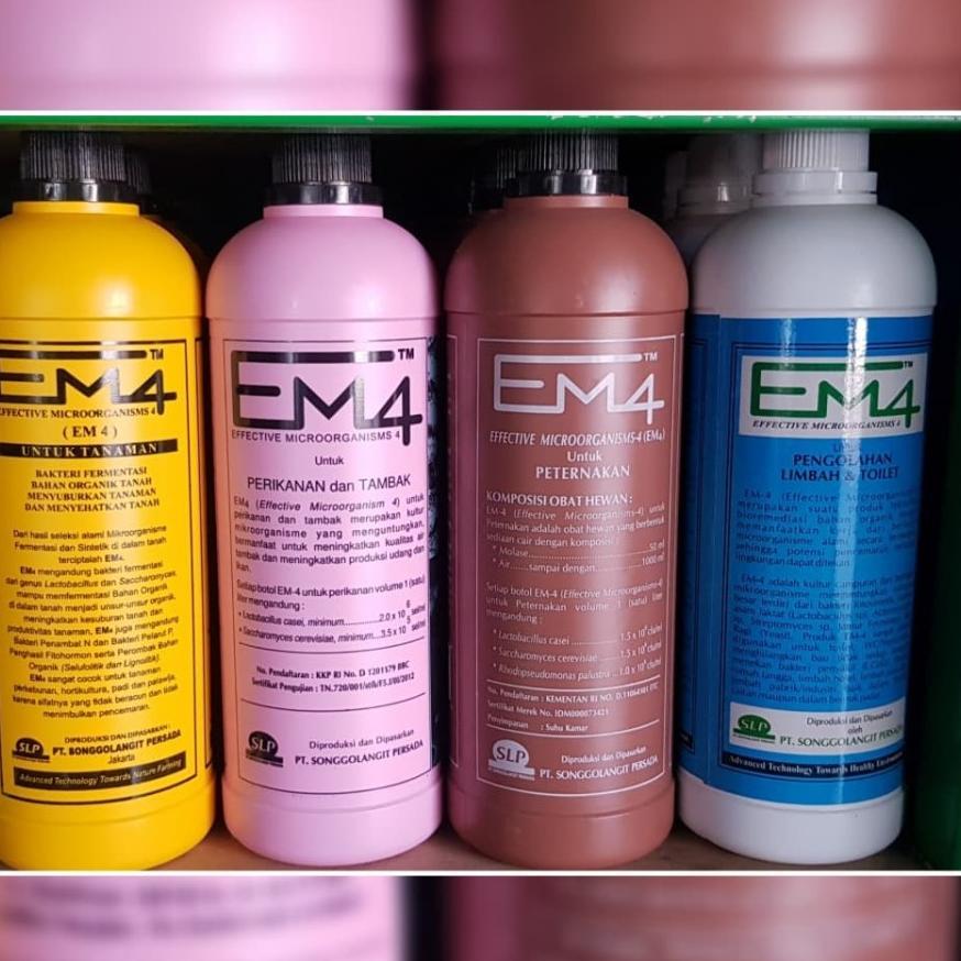 Bisa Cod Em4 1 Liter U Pembuatan Pupuk Organik Kompos , Perikanan , Peternakan , Pengolahan Limbah E