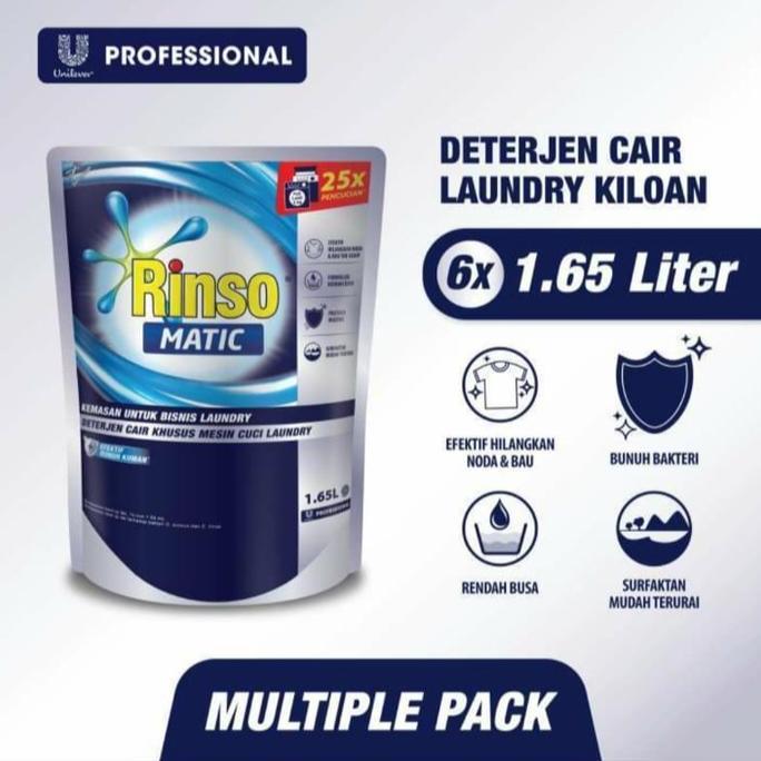 Lansungkirim- Rinso Matic Cair 1,8 Liter