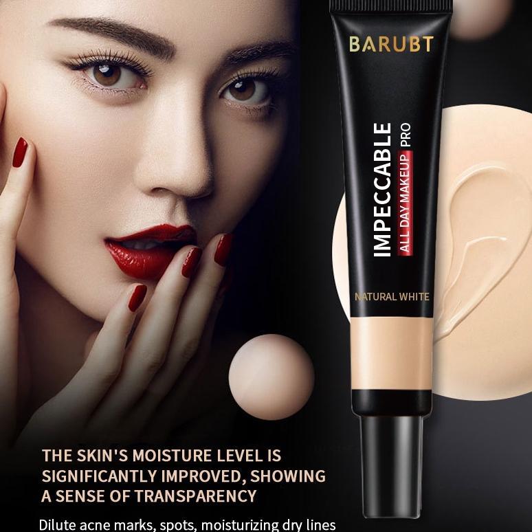 JaminanDonk- BARUBT Concealer Foundation Cair Tahan Air Foundation Cair Concealer Alami Matte/Lighte
