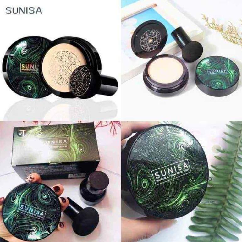 JaminanDonk- (1 SET) SUNISA WATER BEAUTY & AIR PAD CC CREAM / BEDAK WAJAH SUNISA