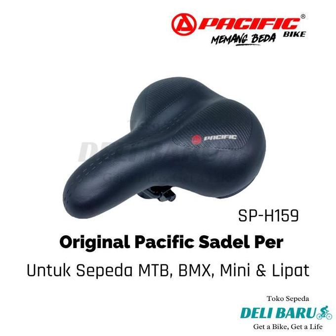 Pacific Sadel per LEBAR jok sepeda mini MTB lipat onthel
