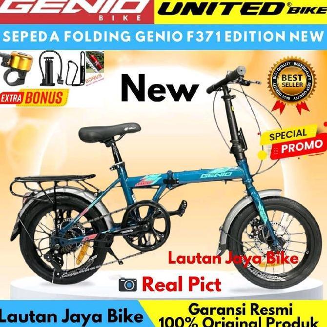 Terlaris Sepeda Lipat 16 Genio F371 By United
