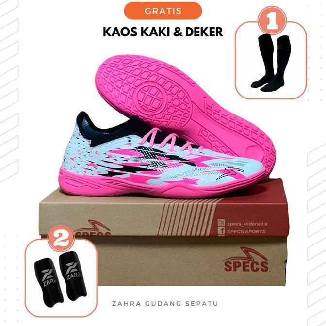 Sepatu Futsal Specs Accelelator Alpha - Teknologi Acceleration Zone & Desain Ergonomis sepatu  specs